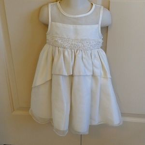 Princess Faith off white toddler formal dress